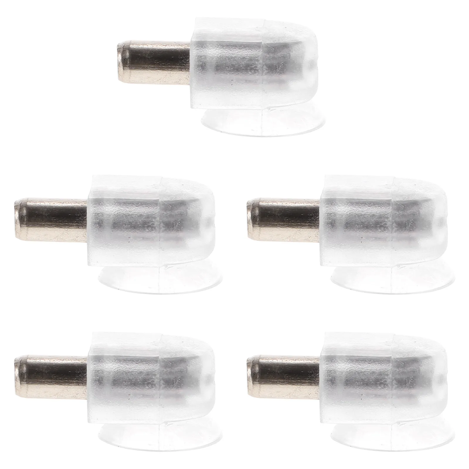 

50Pcs Shelf Brackets Pegs for Glass Shelves Heavy Duty Support Pins for Cabinet Bookcase Shelving Storage Organizers