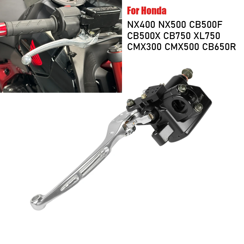 

For Honda XL750 CB750 CBR500R NC750S NX400 NX500 NC750S/X NC700S/X/D /DCT CB650 VFR800 Front Brake Master Cylinder Pump Lever