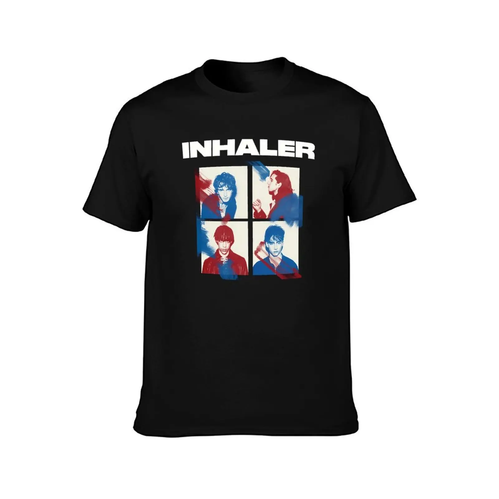 Inhal.er Band-Elijah-Hewson-Indie-Josh-Jenkinson T-Shirt, Summer Casual Cotton Tee, Oversized Streetwear Tops, Unisex Men Women