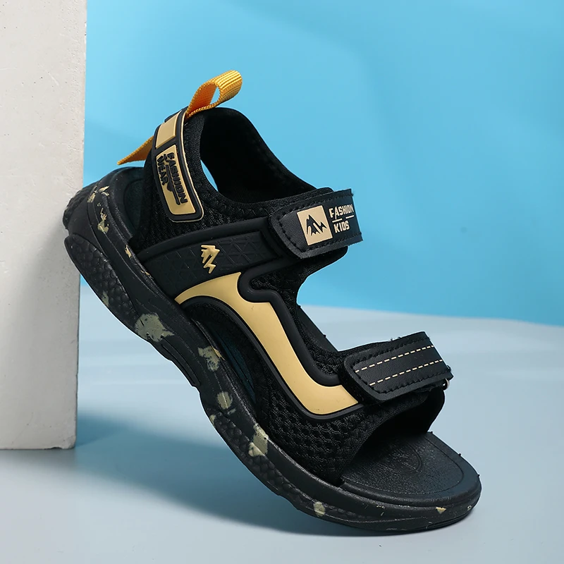 2026 Casual Beach Water Children Shoes New Kids Summer Sandals Fashion Boys Sandals Soft Sole Lightweight Comfortable Sneakers