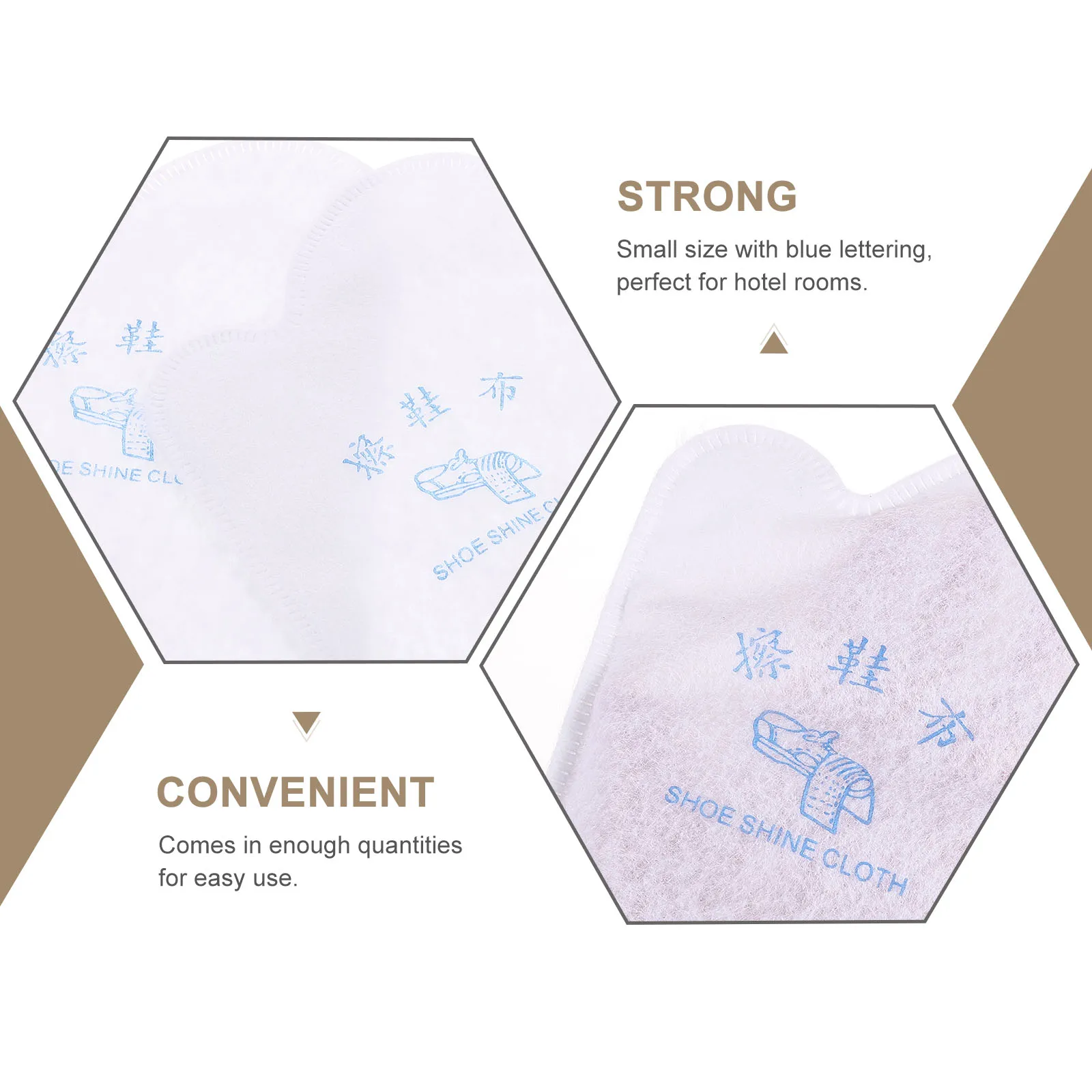 

20pcs Disposable Shoe Cleaning Cloth Small Blue White Shoes Cleaning Cloth Perfect for Hotel Rooms Travel Sneaker Care