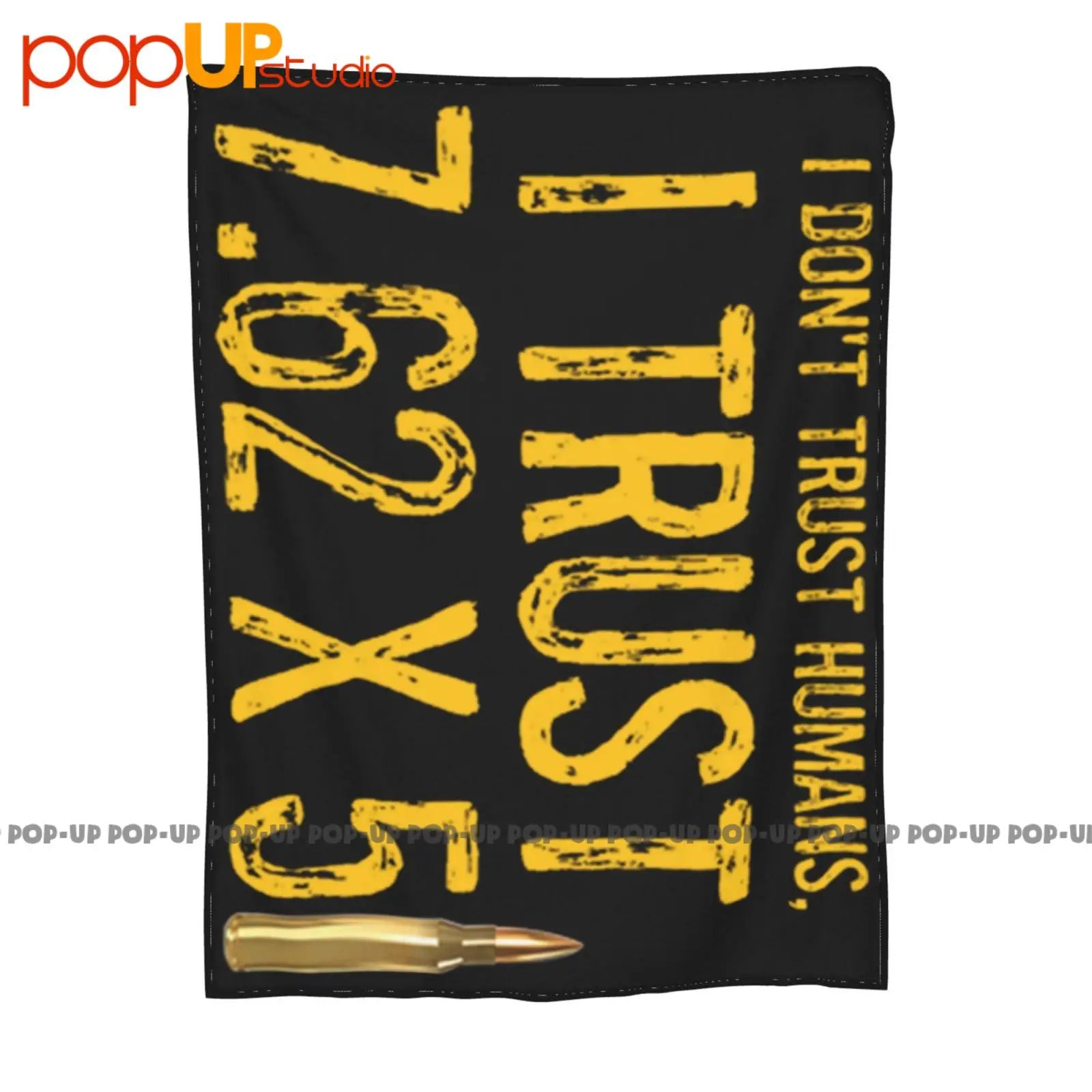 I Don‘T Trust Humans I Trust 7.62 X 51 Ultra-Soft Blanket Quilt Winter Sofa Cover Bed Covers