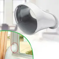 Kit de fenêtre portable avec adaptateur réglable, plaque market, pare-vent, connecteur de tube de tuyau d'accès, accessoires de climatiseur, le plus récent 3