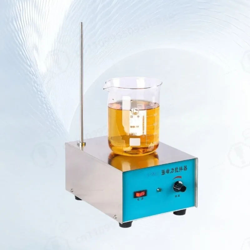 High Power Magnetic Stirrer Strong Magnetic Force Stepless Speed Regulation Mixing Equipment for Chemical Biology Laboratory Use