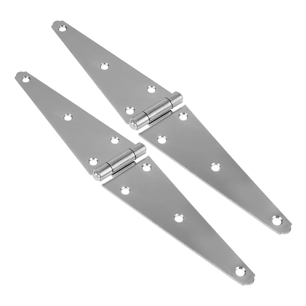 2 قطعة 5 بوصة مفصلات الثقيلة حزام الصلب المجلفن لبوابة خارجية باب سقيفة سياج الحظيرة الأجهزة الخارجية متعددة الأغراض السلس #2