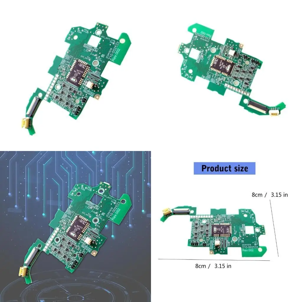 

652F Mouse Motherboard Mouse Circuit Board Repair Parts For FB 7600 GPW Gaming Mouse Microswitch Button Board