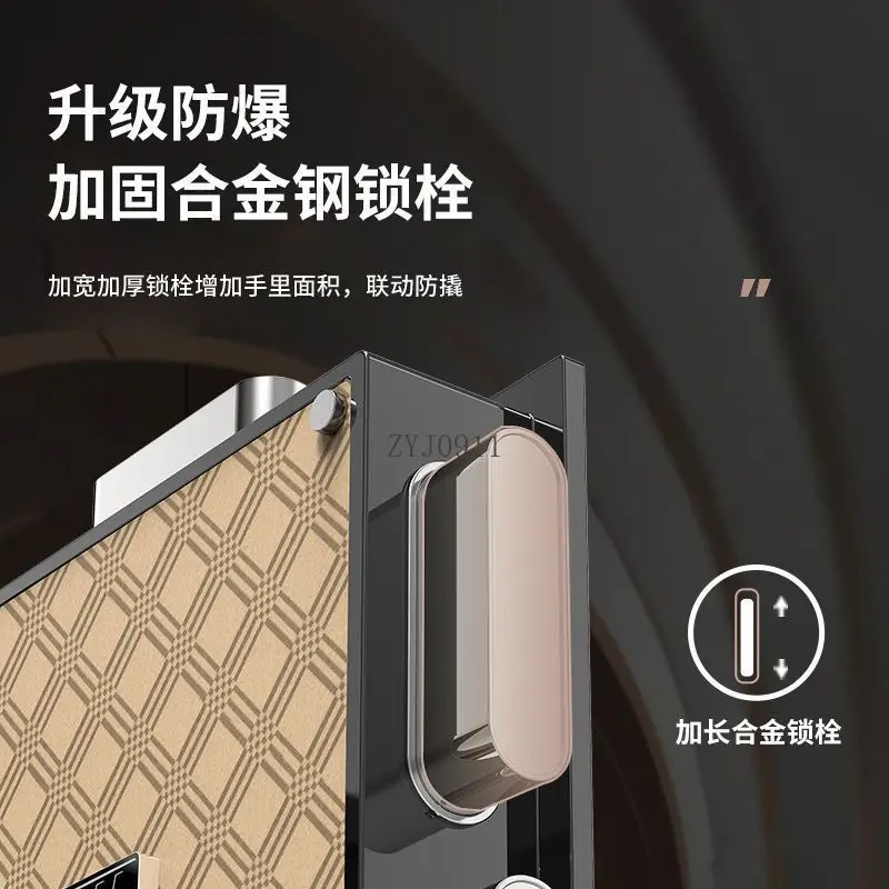 Mechanical combination lock safe household small anti-theft safe office wall safe deposit box view 6
