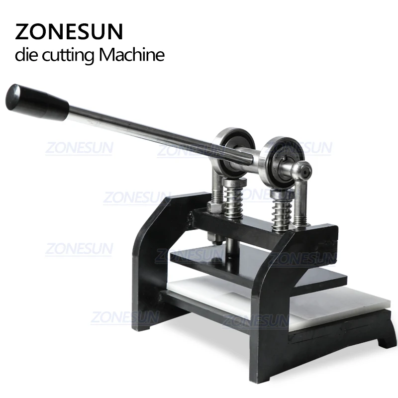 ZONESUN DM-2412N Leather Die Cutting Machine Handmade Earring Die Cuts Pressing Machine For Punching Clicker Die Steel Rule Die