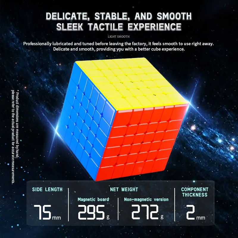 Sengso Mosheng 6x6 磁気マジックキューブ Shengshou 6x6 キューブステッカーレスプロフェッショナルパズルおもちゃ子供のギフト Cubo Magico