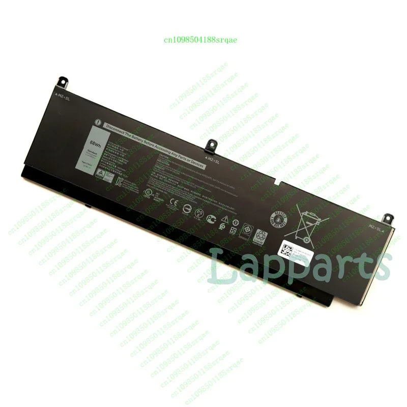 

Новый аккумулятор для ноутбука C903V, 68 Втч для Precision 7550 7560 7750 7760 17C06 453-BBCP% 100 тест