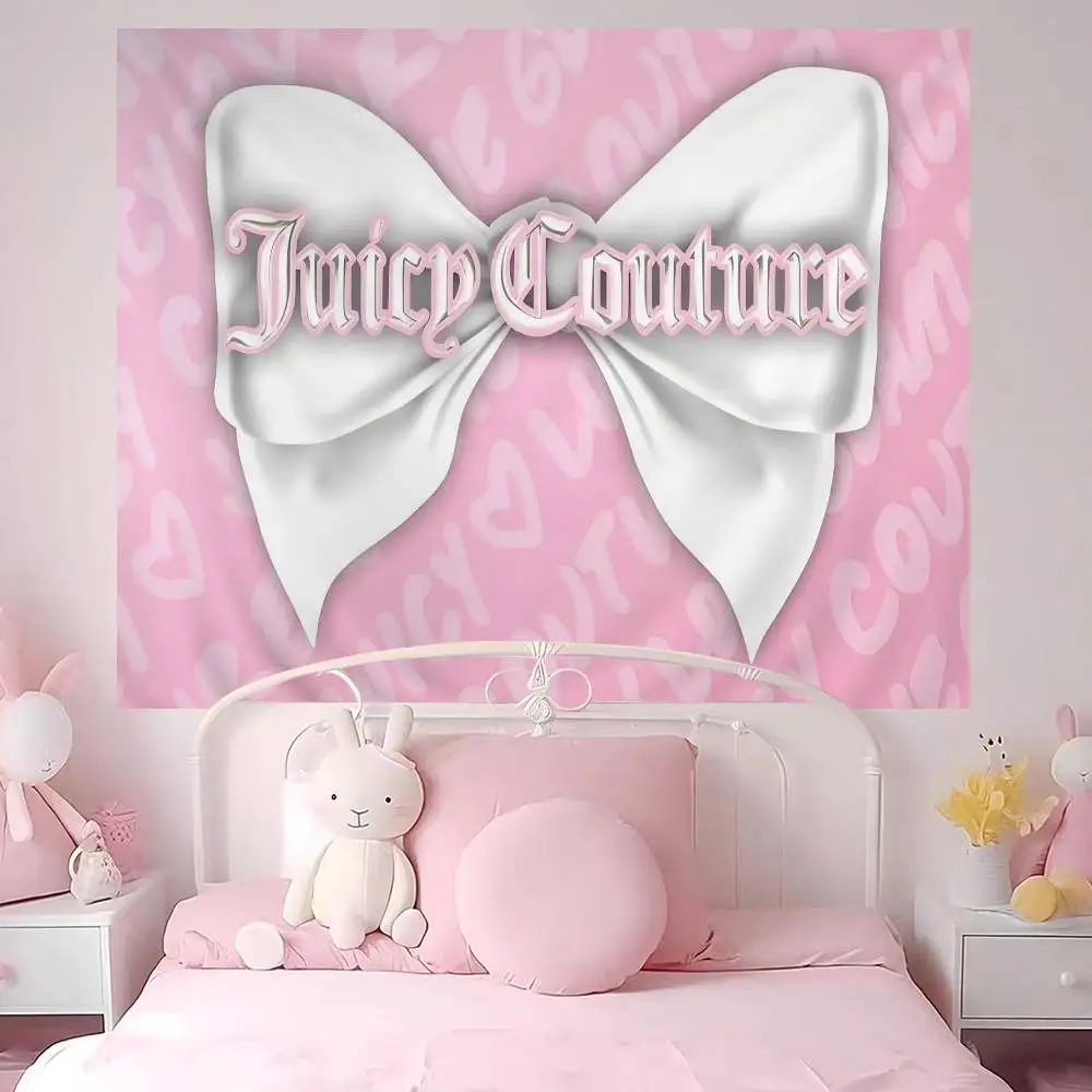 J-Juicy Cool C- Couture Anime Anime Arazzo Appeso Tarocchi Hippie Tappeti da parete Dormitorio Decorazioni per la casa
