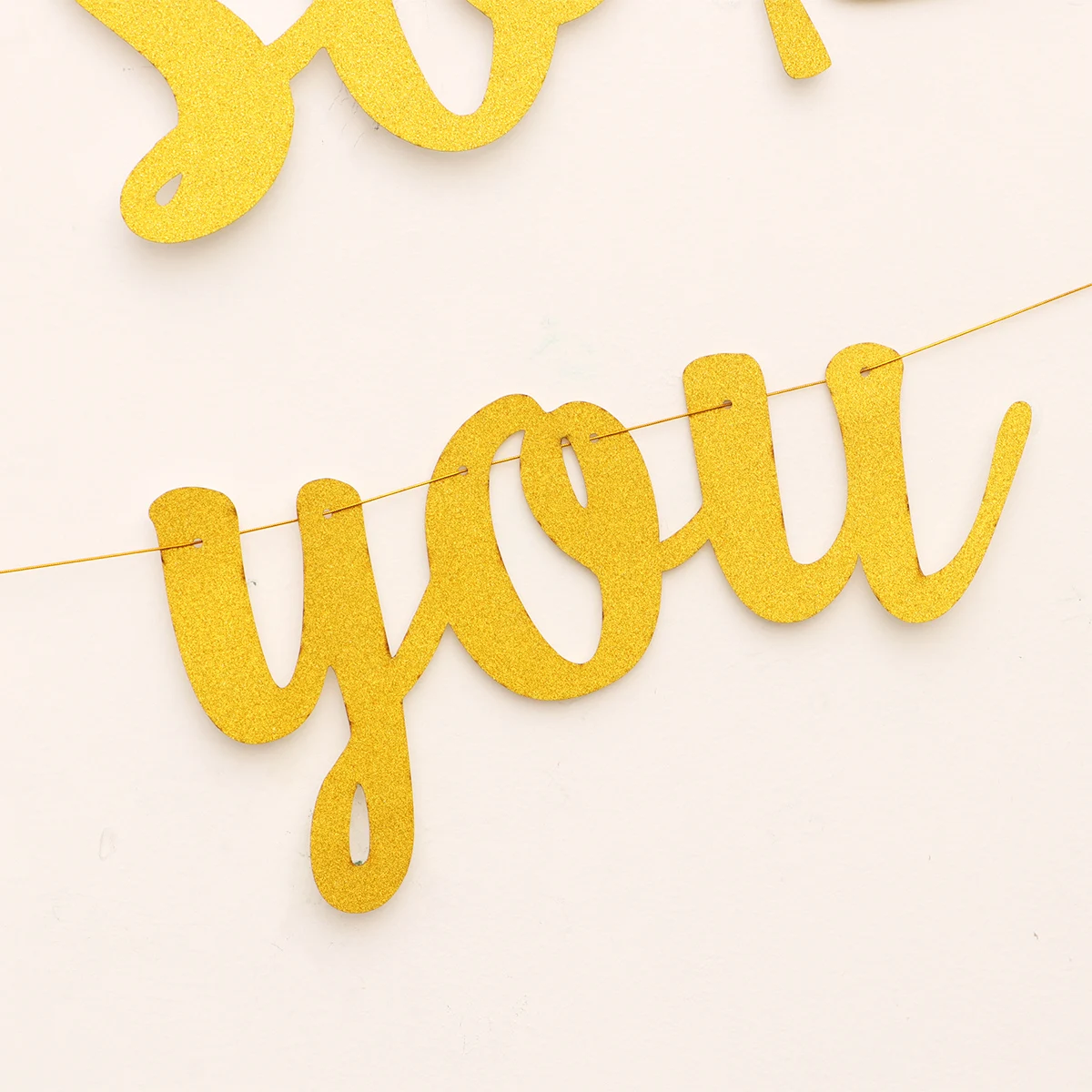 

2Pcs Doctor Cap Paper Bunting Golden Glitter Letter Hanging Decoration for Graduation Party Backdrop Wall Door Window Indoor