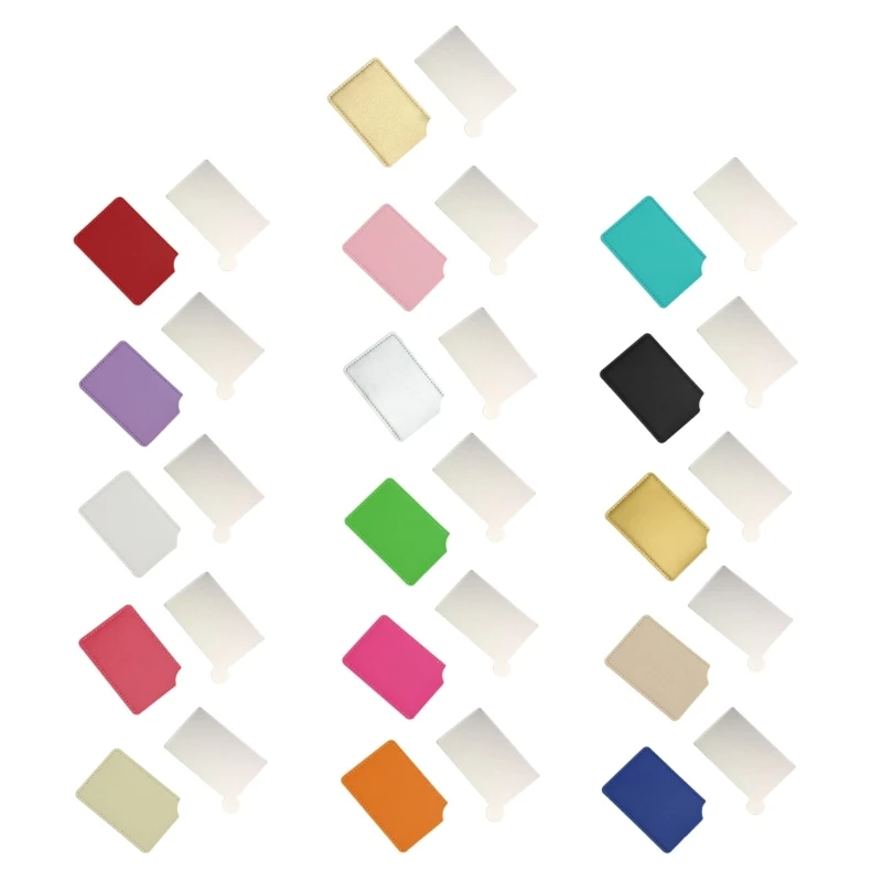 Không Thể Phá Vỡ Thép Không Gỉ Màu Sắc Chống Vỡ Gương Trang Điểm Mỹ Phẩm Động Du Lịch Chống Vỡ Gương Trang Điểm