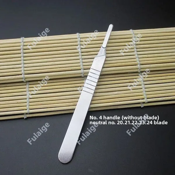 100 Pcs/Box Dental Surgical Blades Medical Scalpel Blades for Dental Procedures Surgery, Sterile Carbon Steel Disposable Blades view 4