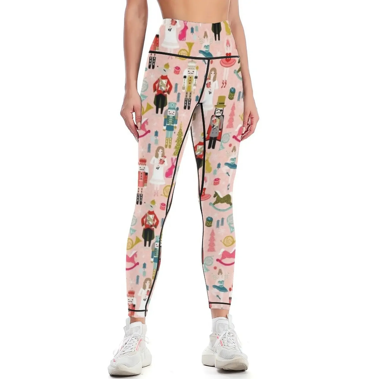 

Щелкунчик - Румяна Андреа Лорен Леггинсы Женские колготки спортивные штаны спортивная одежда активная одежда Женские леггинсы