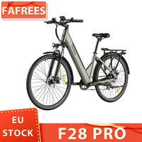 FAFREES F28 Pro 27.5'' Step-through City Electric Bike 25Km/h 250W Brushless Motor 36V14.5Ah Embedded Removable Battery E-Bike