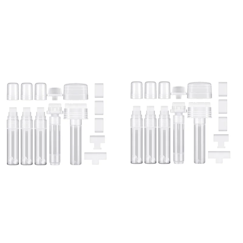 10 عبوات من أقلام تحديد جرافيتي قابلة لإعادة الملء، قلم طلاء يعمل باللمس مع 10 أطراف بديلة (50 مم، 30 مم، 15 مم)