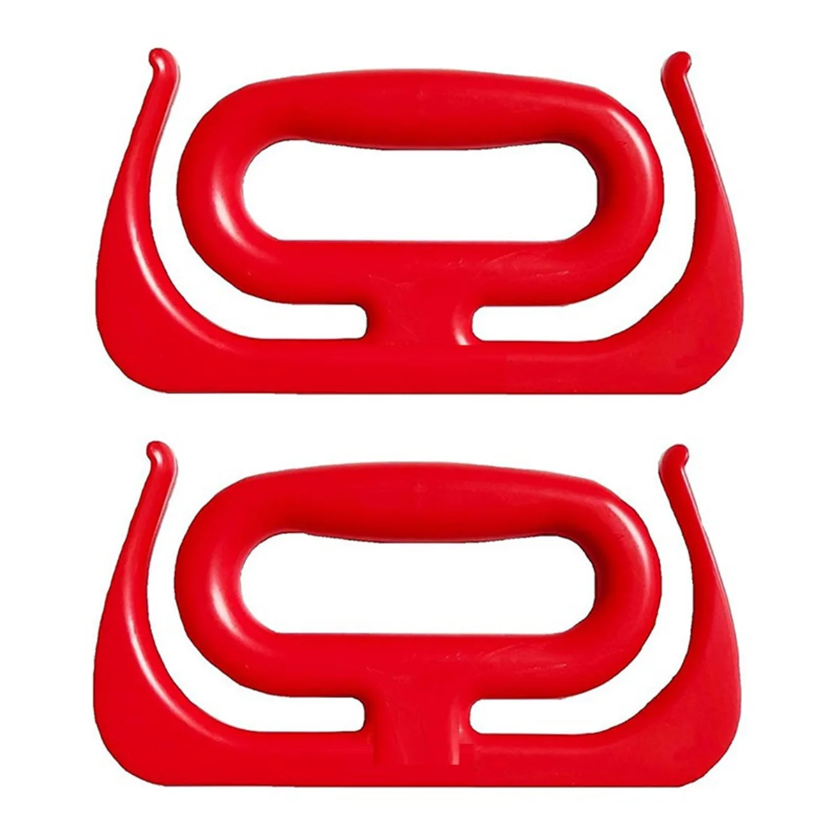 

Grocery Bag Carrier Handle Holder - Multi Purpose - Carry Shopping Bags Propane Tanks 5-Gallon Buckets Paint Red