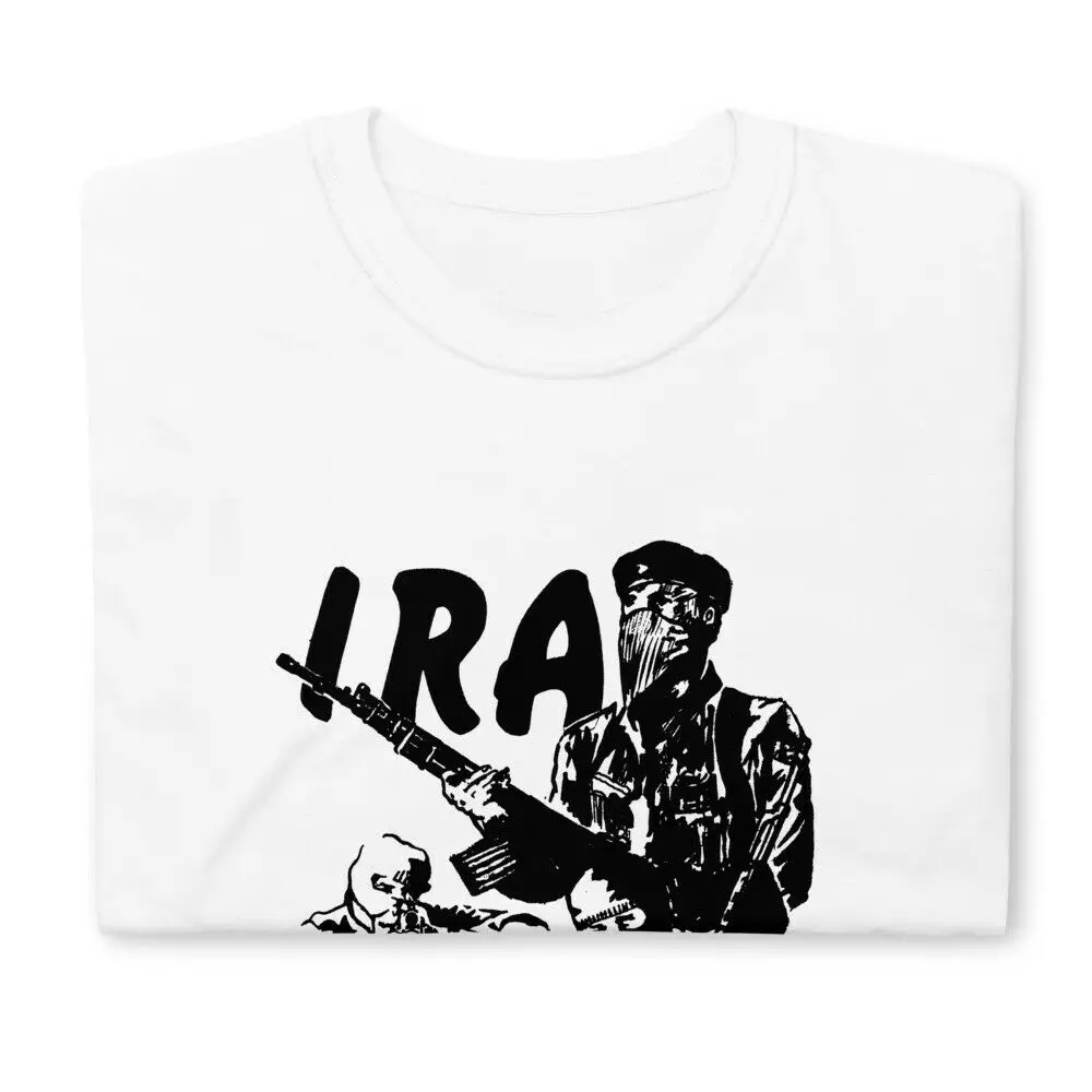 Ira ireland ireland fighter army rebel  Premium Cotton Short Sleeve O-Neck Mens T Shirt New S-3XL