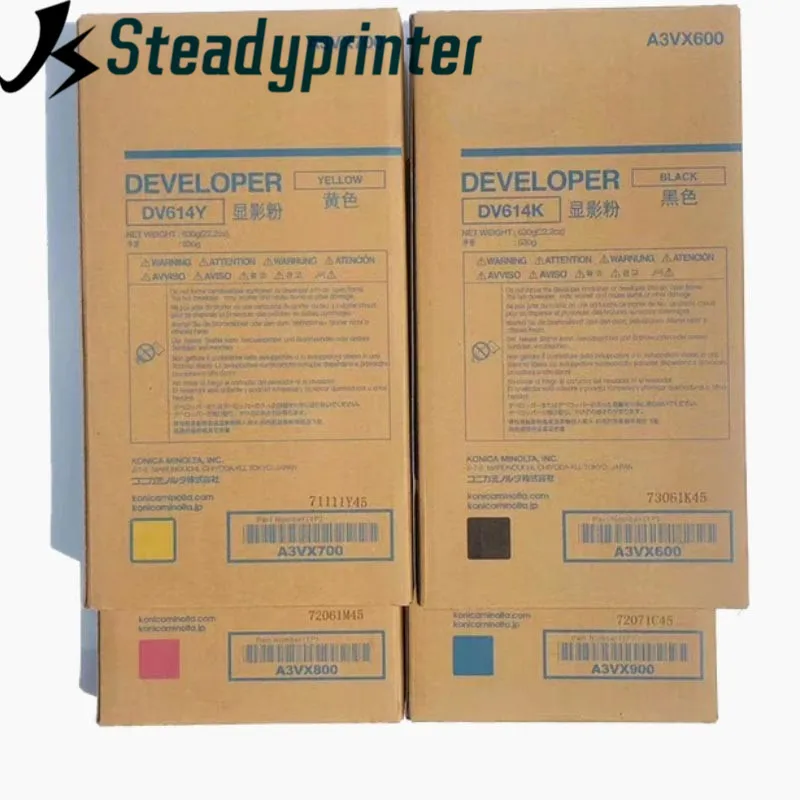 

DV614 Developer C1070 For KONICA MINOLTA C1060L C1060 C1070L C2060 C2060L C2070 C2070L C3060 C3070 Iron Powder DV-614 DV 614