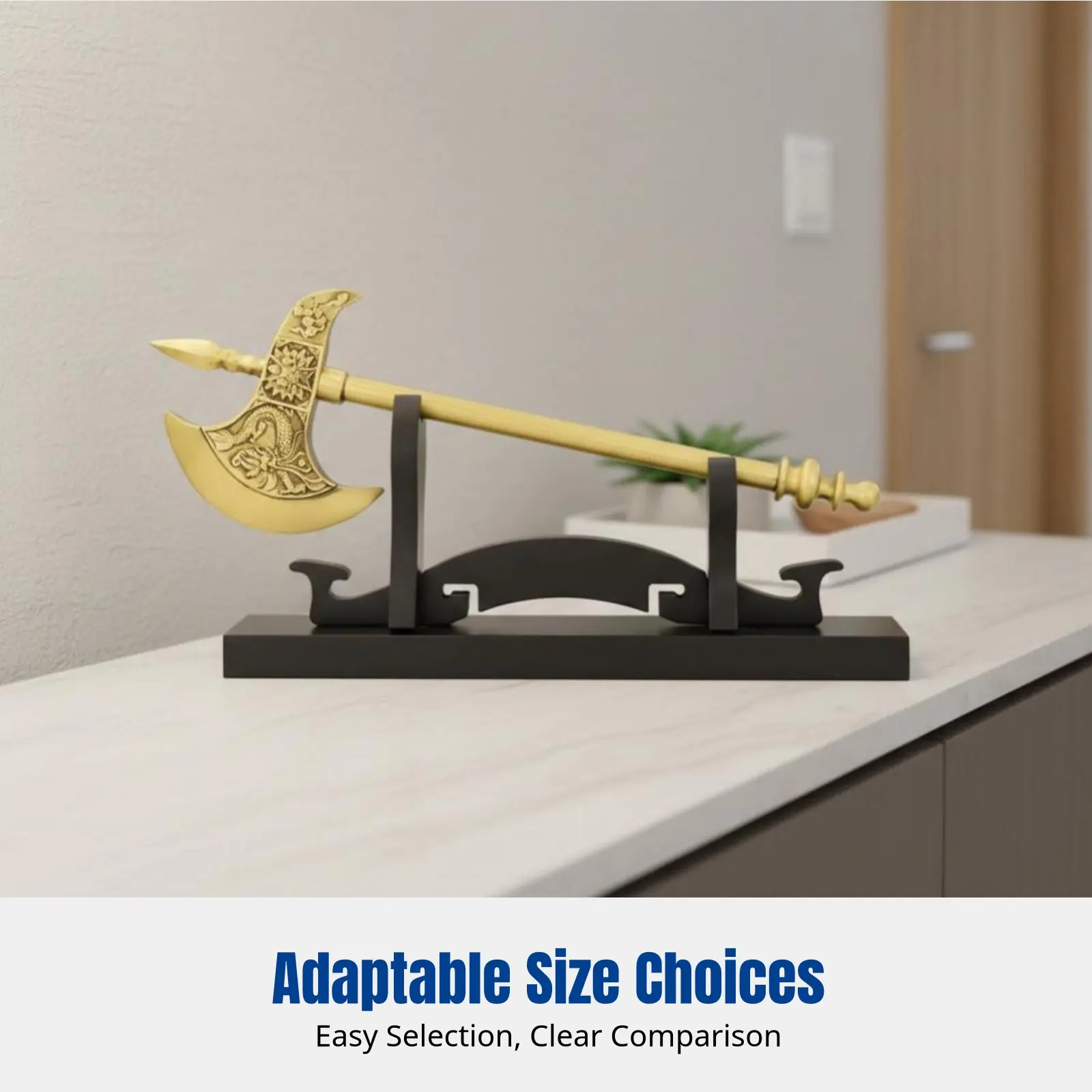 Brass Wyvern Axe De…