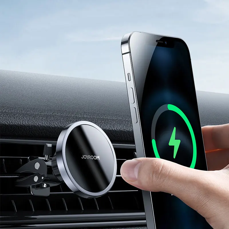 Mobile Phone Holder for Subaru Forester SK e-Boxer 2019~2023 Magnetic Air Vent Clip Support Wireless Charging Tray Accessories