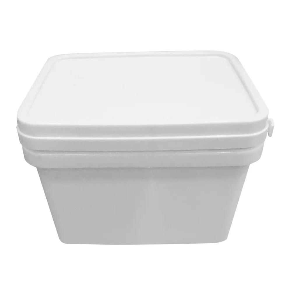 

Paint Bucket With Lid Handle Plastic Storage Container For Color Mixing Pigment Art Painting Varnish Holding Outdoor Use