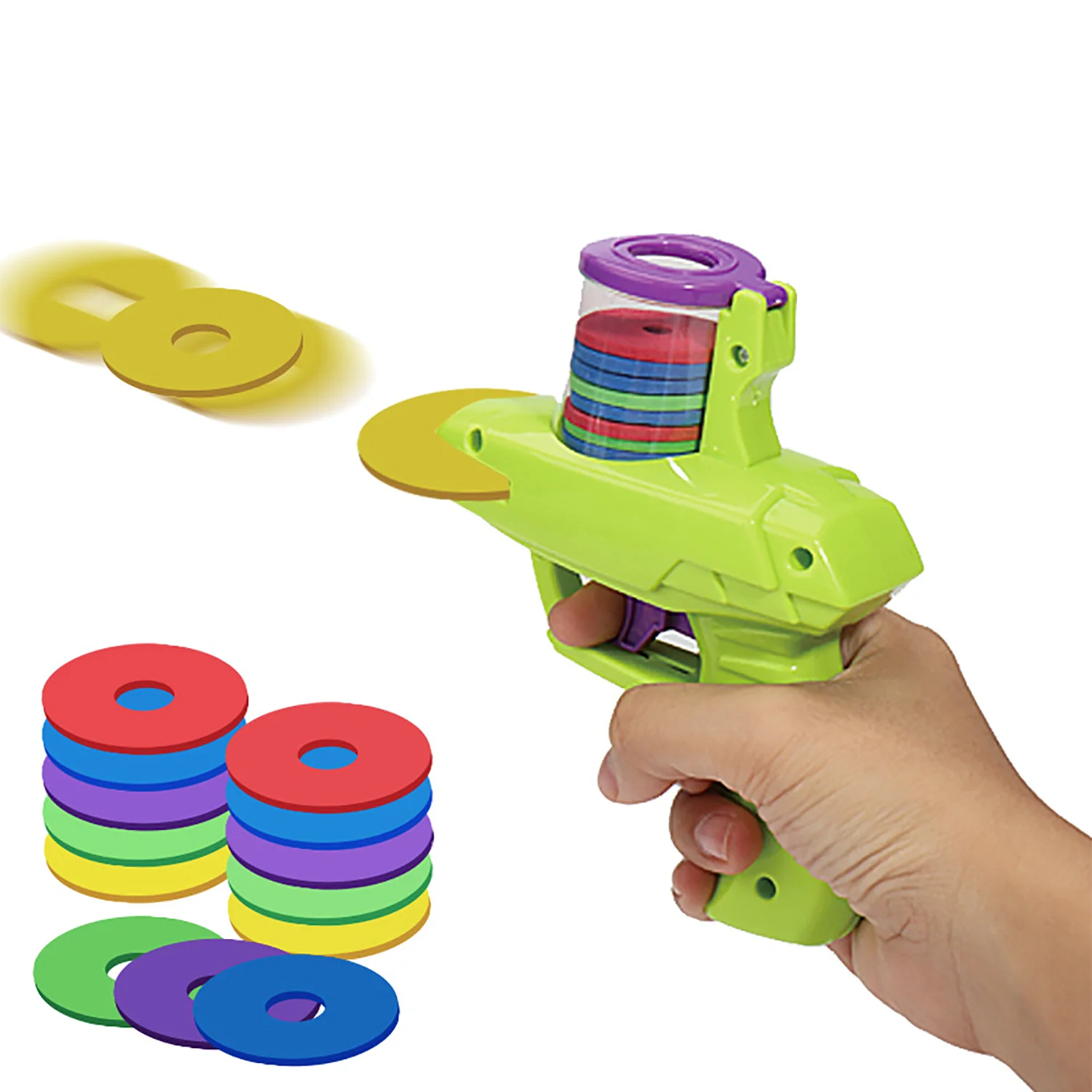 ปืนของเล่นเด็กแบบยิงลูกกระสุนนิ่ม EVA สำหรับกิจกรรมกลางแจ้งแบบอินเทอร์แอคทีฟระหว่างพ่อแม่ลูก