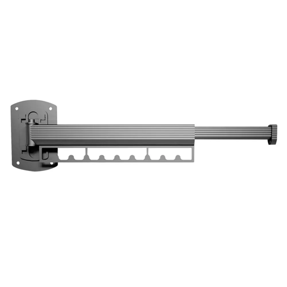 

Space Efficient Retractable Clothes Drying Rack Designed to Fit Various Environments While Maintaining Stability