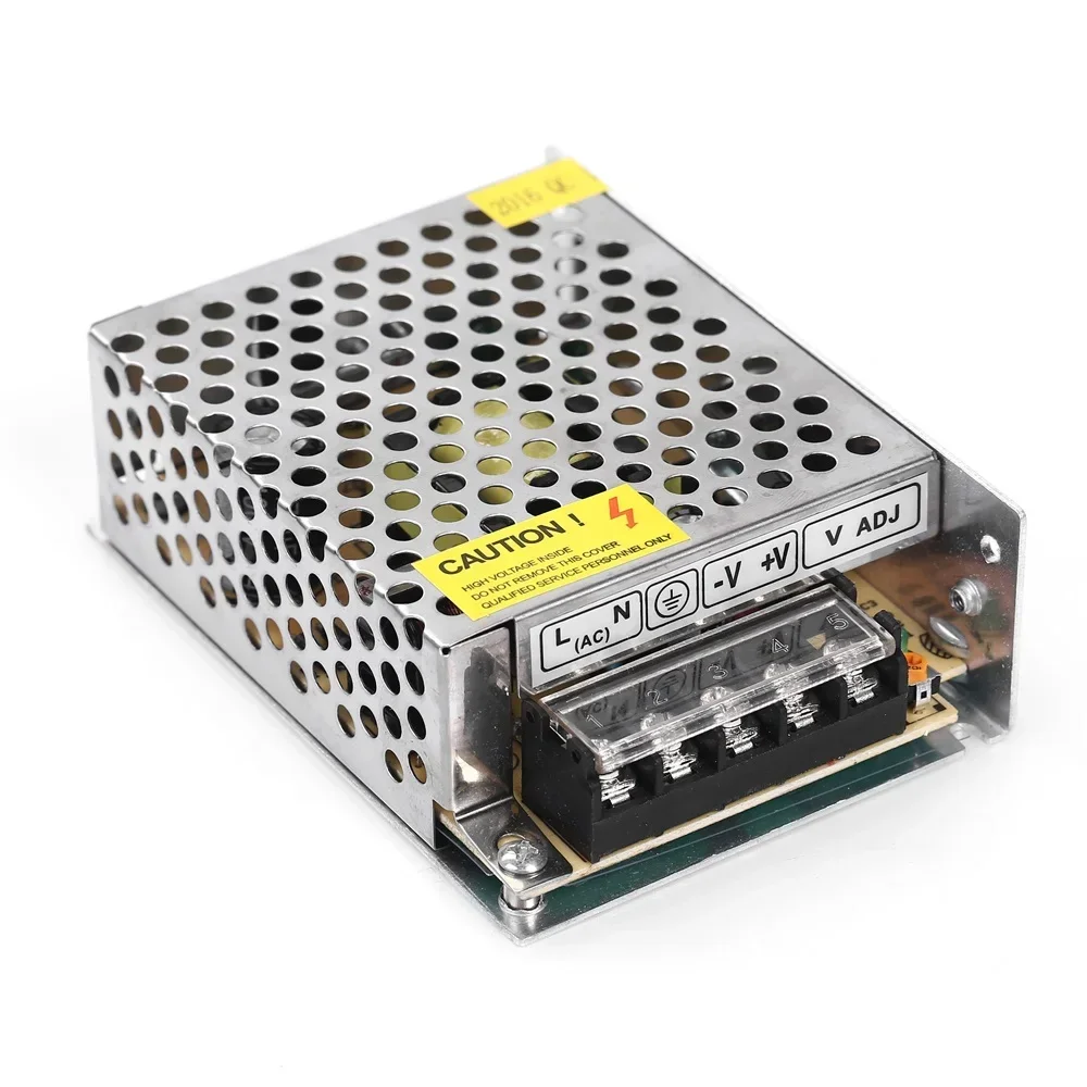 Schaltnetzteil DC 12V 24V 4A 5A 2A 2,5A 50W 60W Lichttransformator AC 100-240V Quellenadapter SMPS für LED-Streifen CCTV