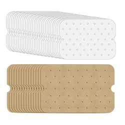 Doublures en papier parchemin pour friteuse à air, grille intérieure pour Ninja Foodi XL Smart FG551, accessoires Ninja Foodi, 6 en 1, 200 pièces