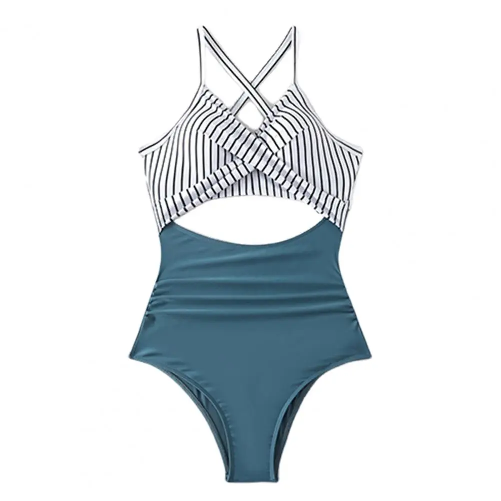 TUNIControl-Maillot de bain une pièce pour femme, monokini sexy avec découpe, pour le soleil