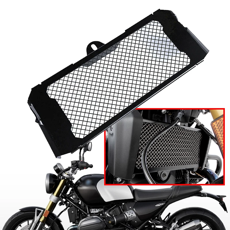 

Motorcycle Radiator Grille Guard Cover Grill Oil Cooler Guard Protection For BMW R12 NineT 2024-2026 R 12 NineT Radiator Guards