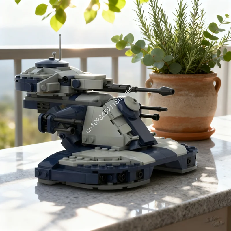 

359pcs MOC AAT Modification Star Battle Model Building Blocks Toys Construction Christmas Gift DIY Education Brick Kids Birthday