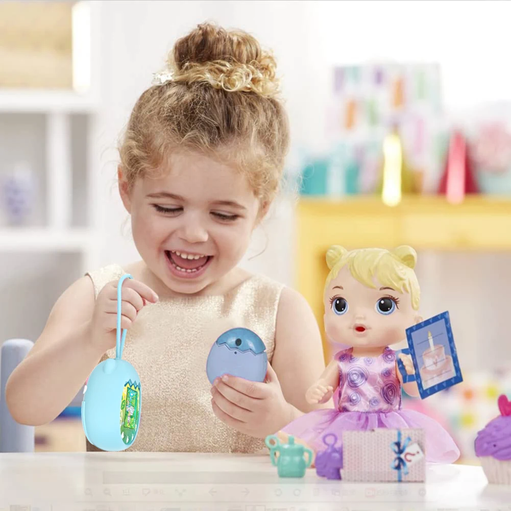 Funda de protección integral de silicona impermeable Virtual electrónica Digital mascotas máquina cubierta a prueba de arañazos para Tamagotchi Pix