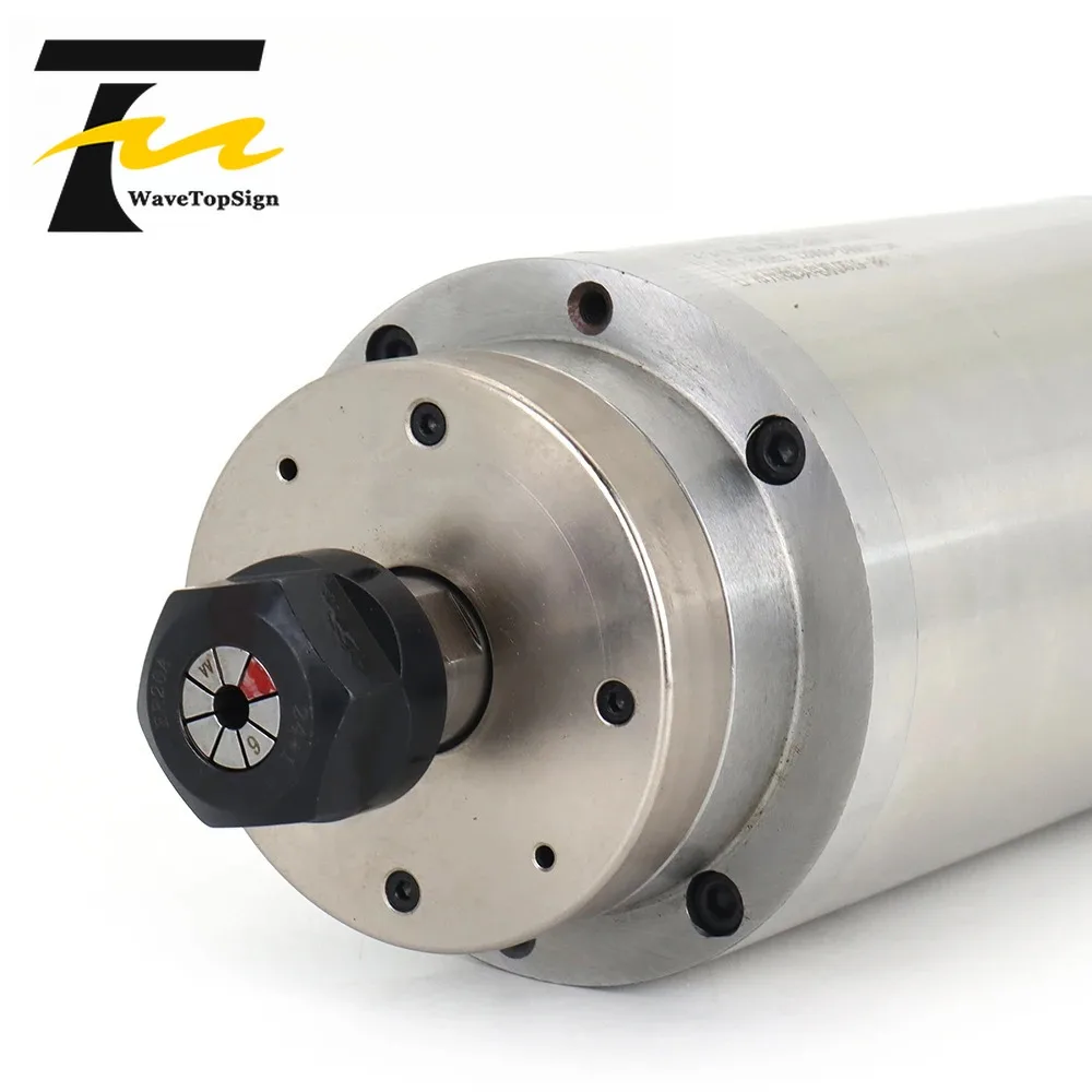 2.2-4.4KW CNC Water Cooled Spindle Motor ER20 269-380V 12000-24000RPM GDK100-12-24Z for CNC Metal Milling Cutter