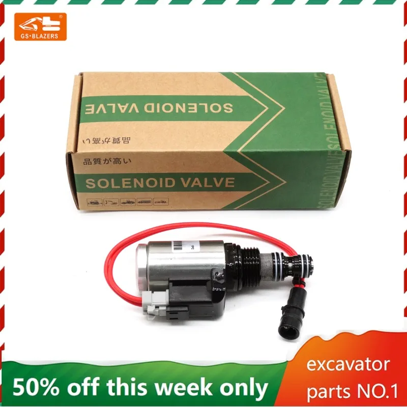 

High Quality Excavator Spare Parts Accessories Diesel Engine Hydraulic Solenoid Valve 24V 302-3809 for CAT 621E 927G 637E