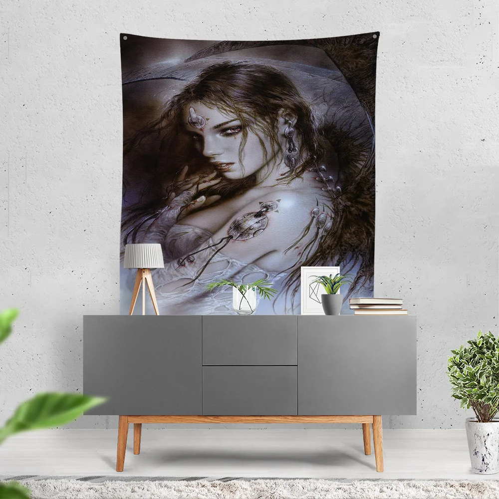 

Luis Royo Art Flag Banner Flag Art Decoration Design Decor Vintage Structure Party Garden Flag Club Bar Study Bedroom