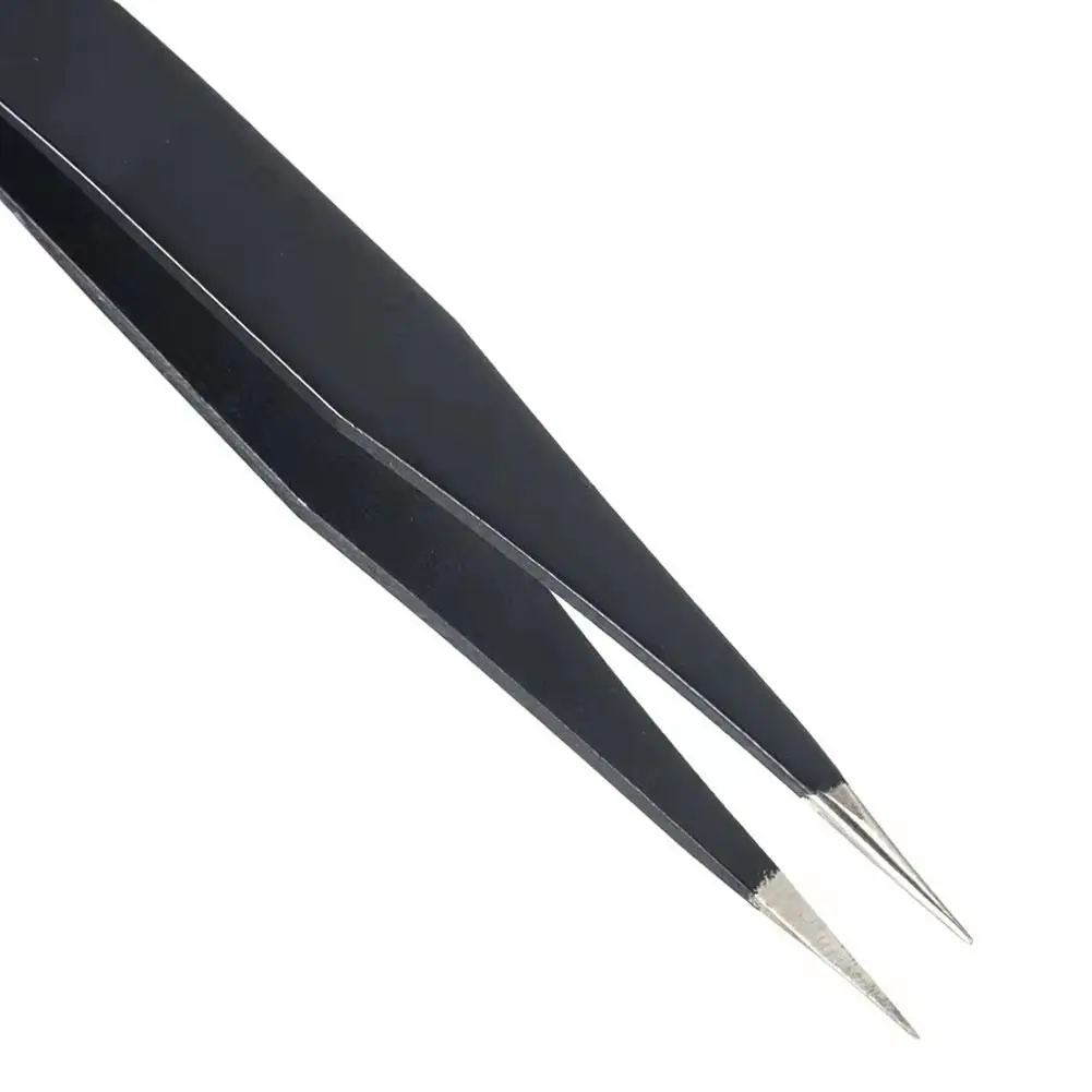 1 Stuk Roestvrij Staal Gebogen Rechte Wenkbrauw Valse Wimper Wimpers Tool Pincet Make-Up Pincet Extension Art Nail I8e2