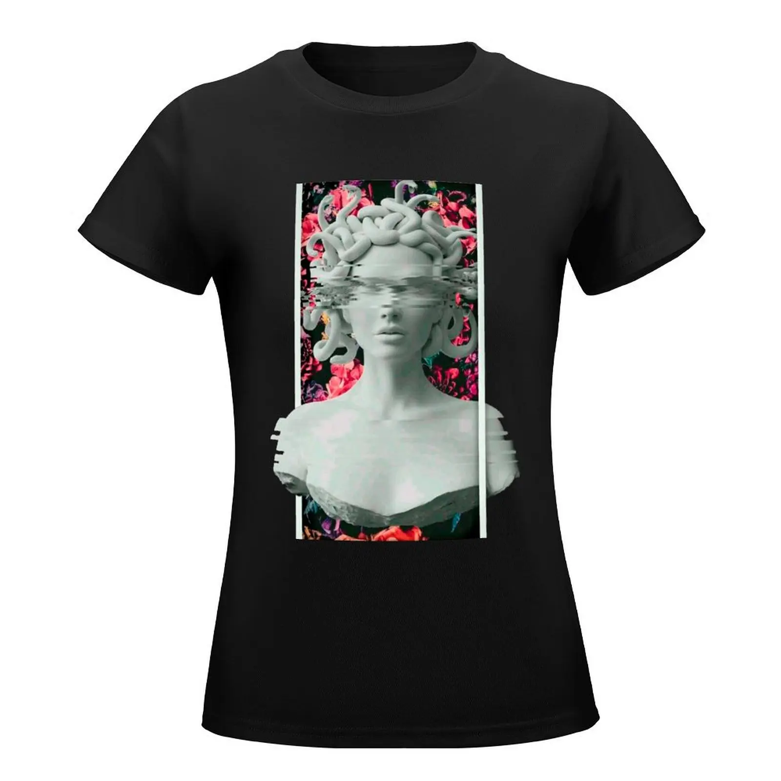 MEDUSA ART T-Shirt Aesthetic clothing summer tops designer clothes Women luxury