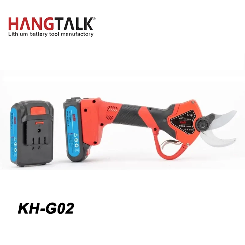 

Hangtalk 21v KH-G02 Hot sale cordless electric pruning pruner shear