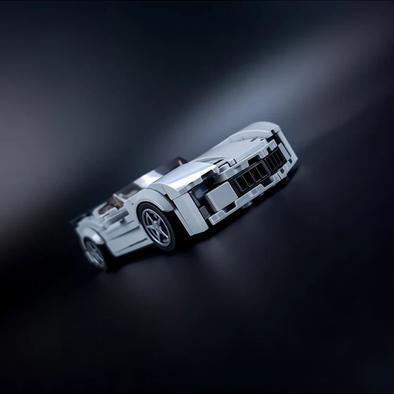 مدينة سيارة سرعة بطل نموذج MOC قوالب بناء سيارة رياضية Sideswipe وحدات التكنولوجيا هدية عطلة تجميع ألعاب أطفال البدلة
