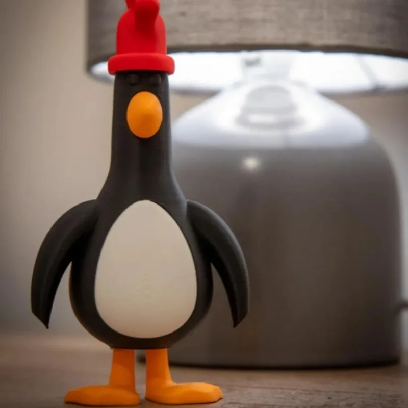 

Feather McGraw 3D Printed Cartoon Doll Ornament - Home Decoration Desktop Figure for European/American Style