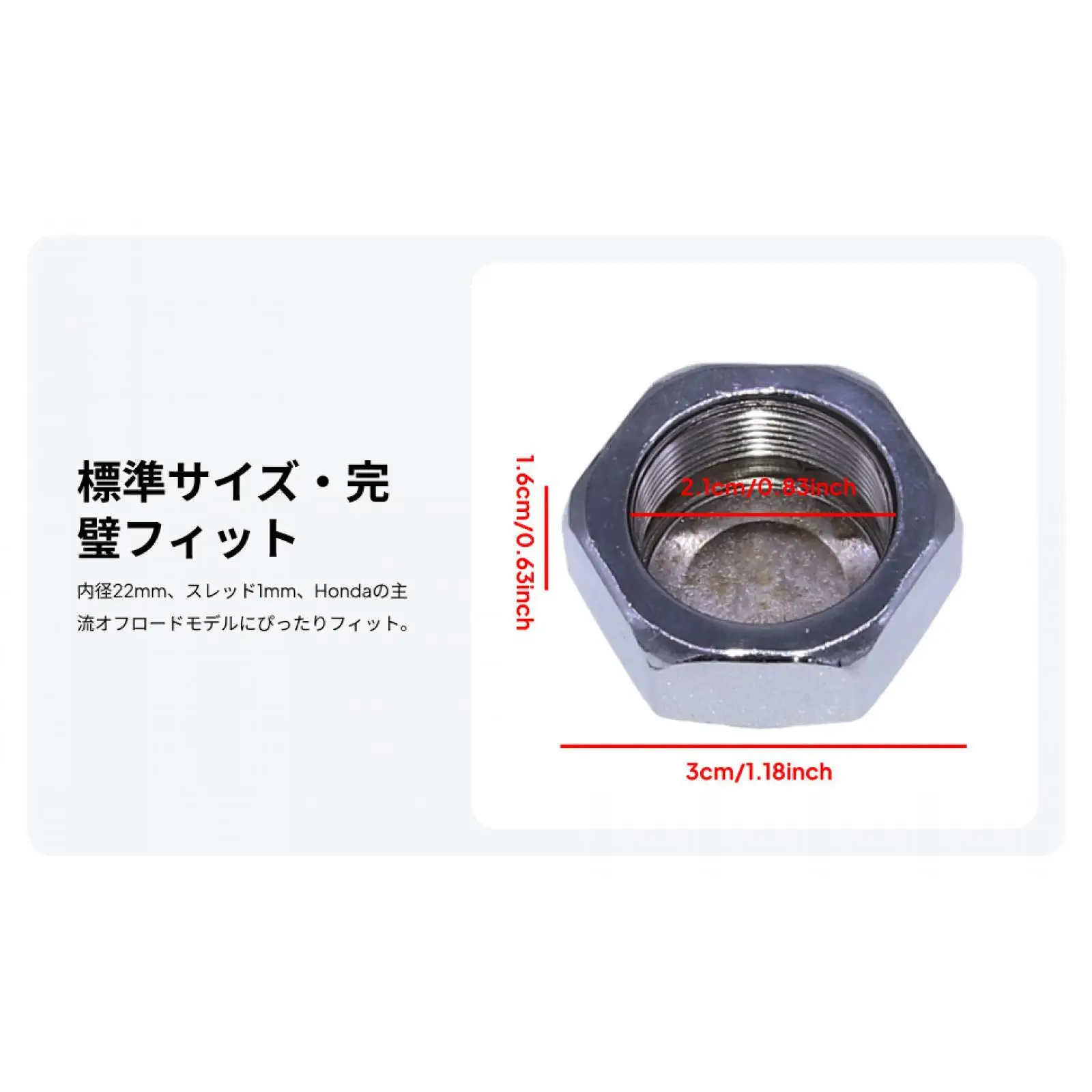 Fork Steering Stem Nut Caps Motorbikes Supplies Silver CNC Bolt Caps Fit for Honda Crf XR 50 Handlebar Top Bridge Handle Bar