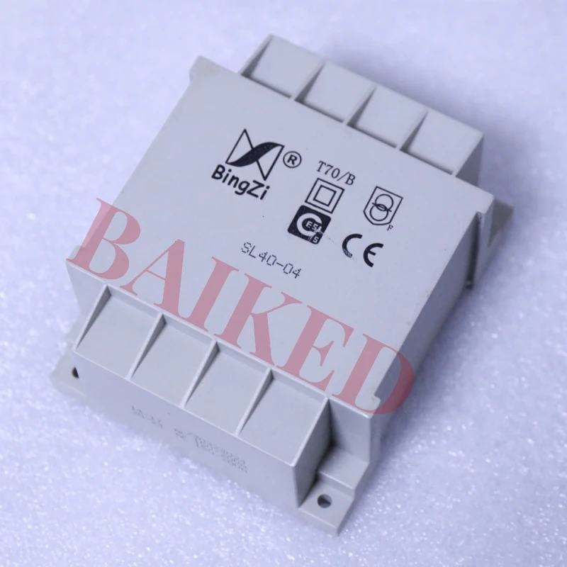 

BingZi T70/B SL40-04 1-4 10-7 AC110V/50HZ 14-17 20-23 AC15V/20VA 2X110V 2X19.9V/15V Silver angel Power transformer 83.5×70.5×39