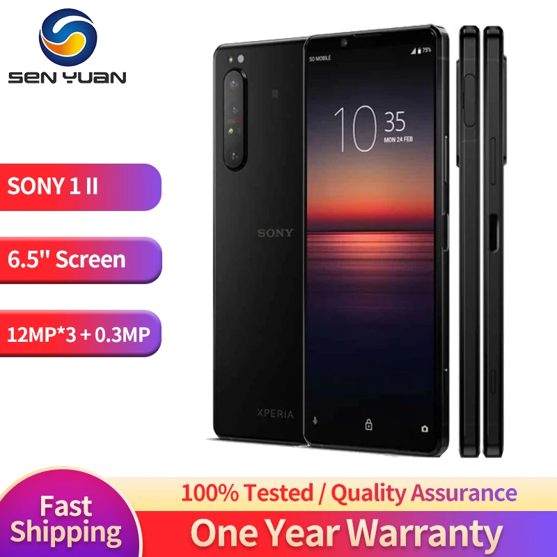 sony xperia ii 1ii 5g telefone movel 65 8gb mais 128gb 256gb 12mp mais 8mp sony xperia 1ii celular octa core telefone 01