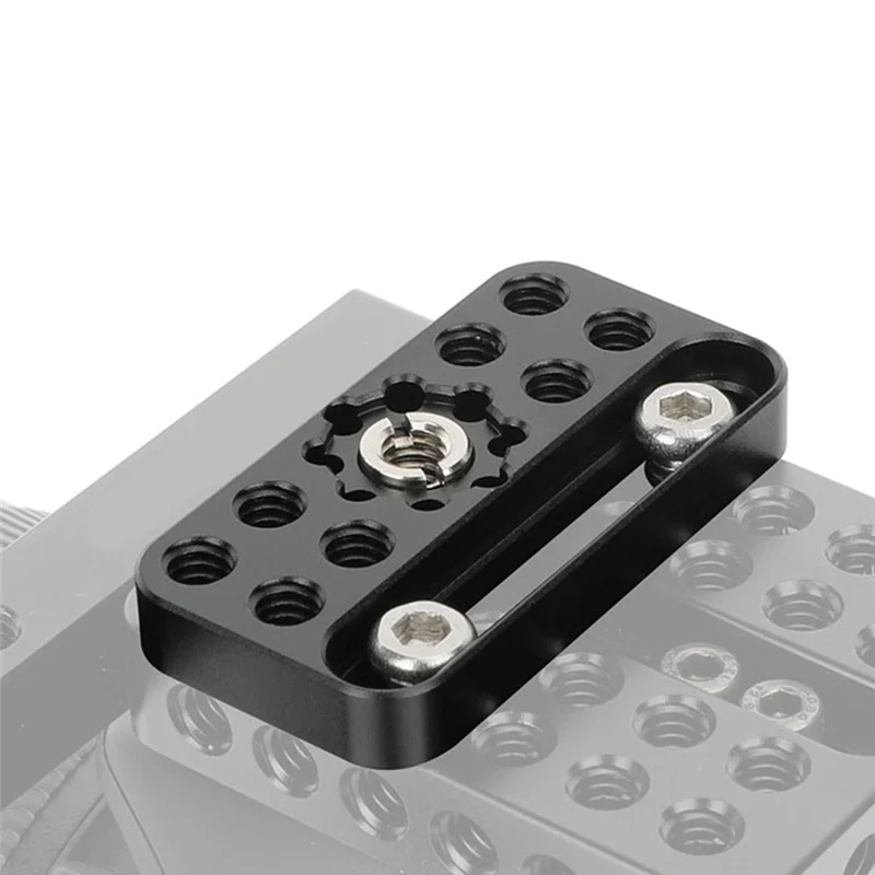 A29F-Mini Quick Release Baseplate Universal Cheese Plate With 3/8" ARRI-Style Mount For DIY Camera Rig Applications Configuratio
