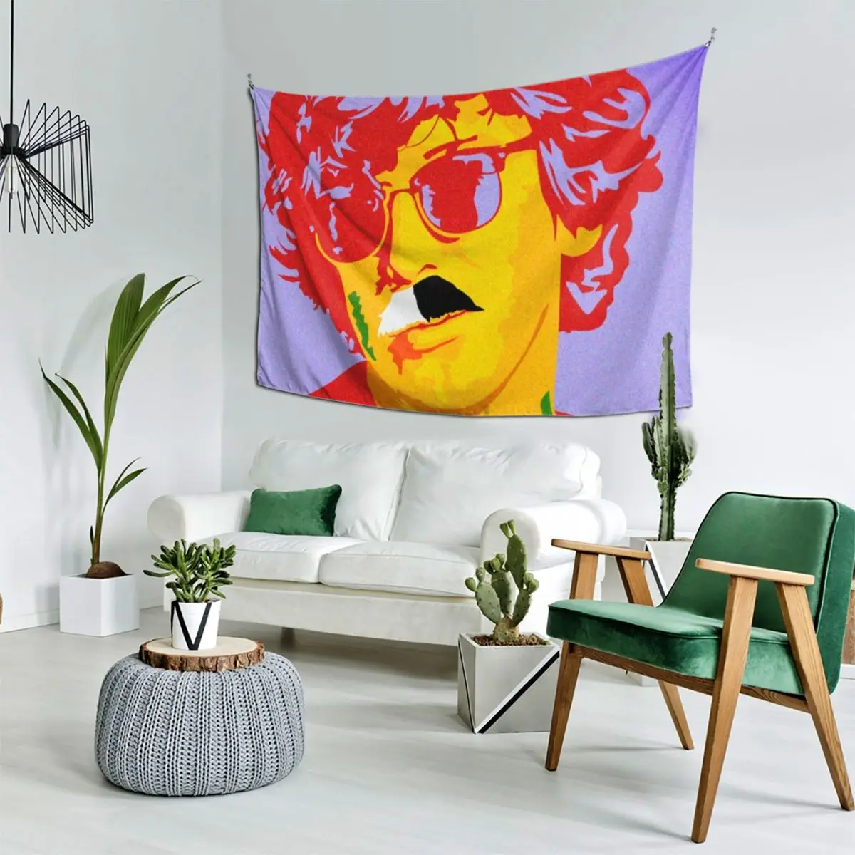 

Charly garcia art Tapestry Wall Coverings Room Decorations Aesthetics Anime Decor Tapestry