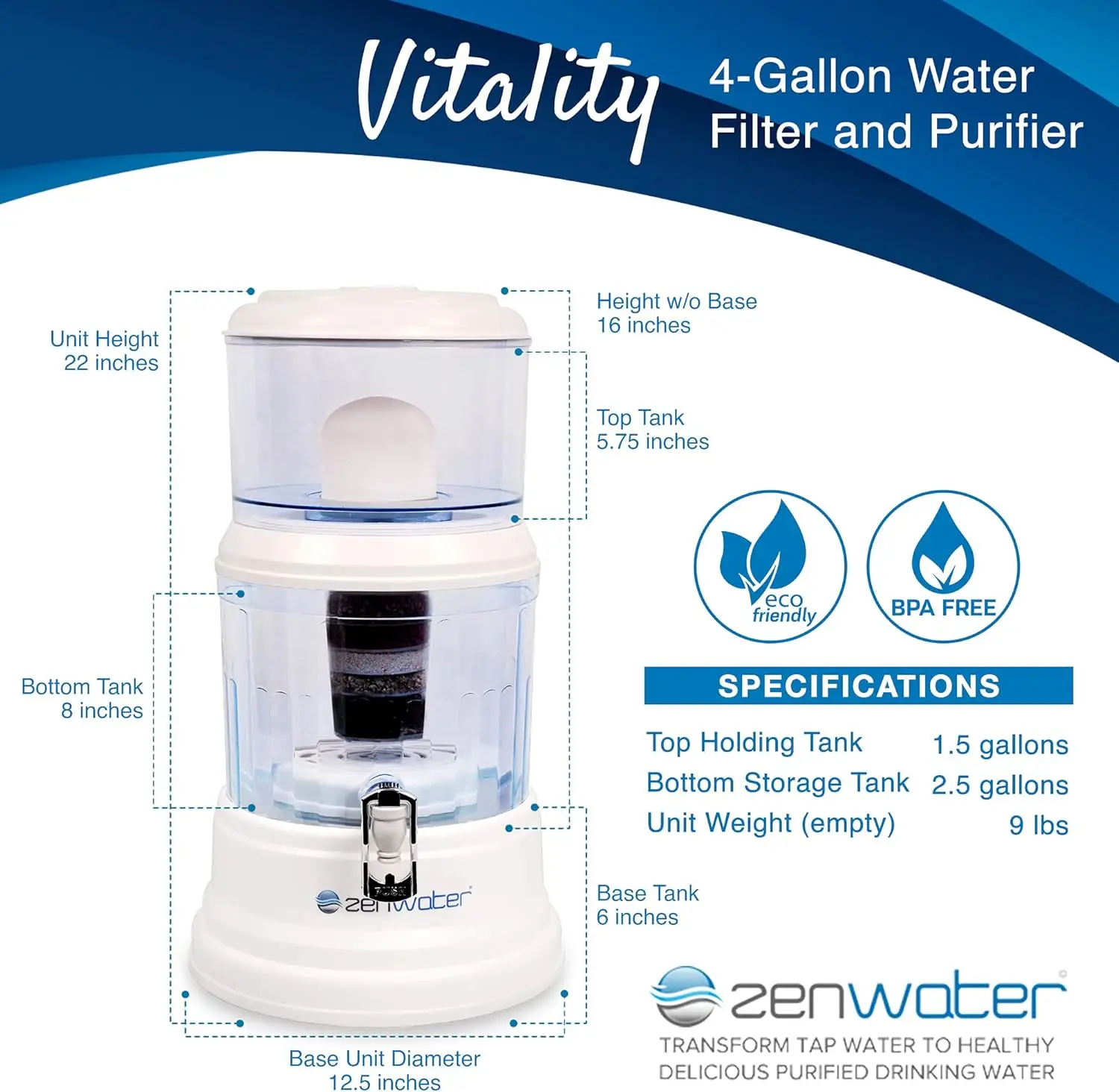 Water Filter System, Portable Water Purification System