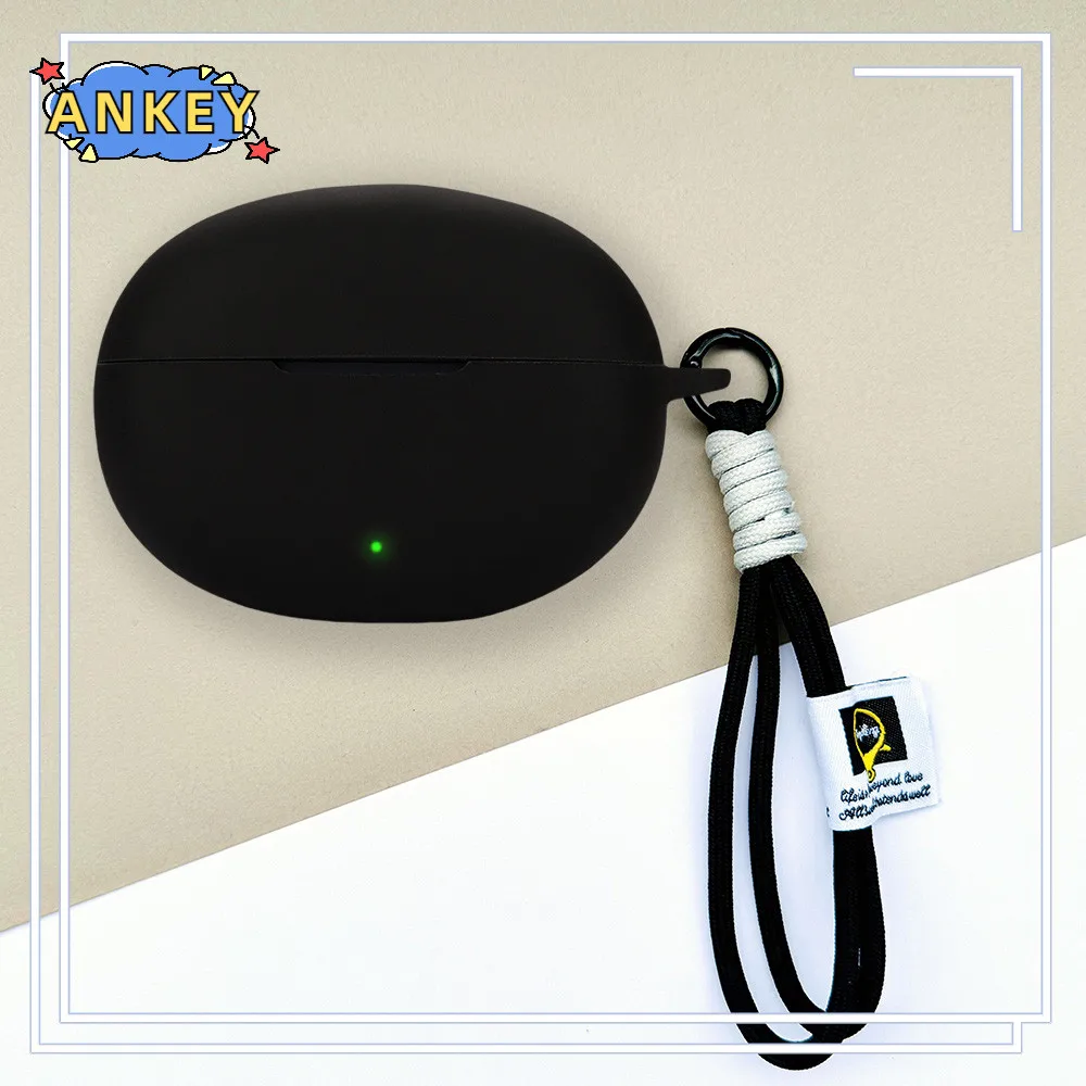 Case for QCY Crossky C50 Soft Cover Protective Shell Nylon Lanyard Anti Dust Sleeve Hand Rope Strap Accessories view 2